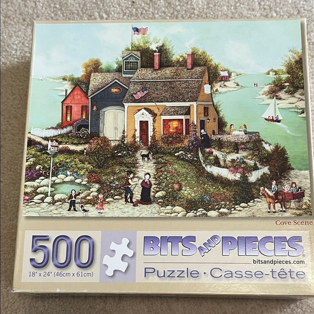 500-Piece Puzzle - Cove Scene